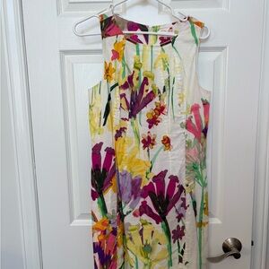 Calvin Klein Multicolor Floral Midi Dress